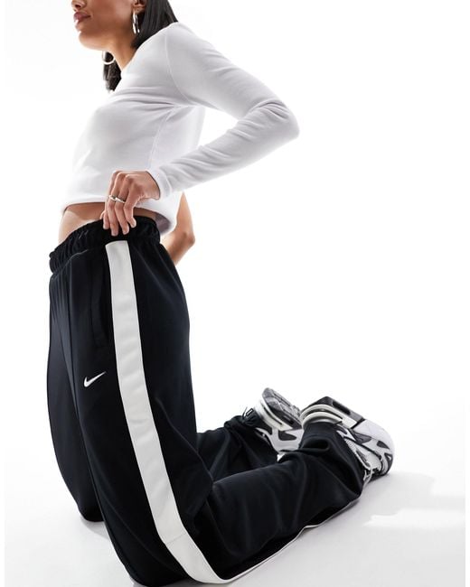 Streetwear - pantalon cargo droit tissé Nike en coloris White