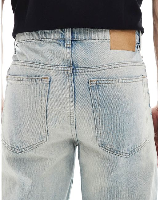 Cotton On Blue Cotton On baggy Jeans for men