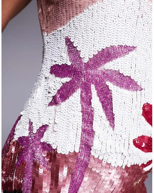 river island pink sequin dress River Island Petite Pink Sequin Embellished Maxi Dress, SALE Wedding Outfits