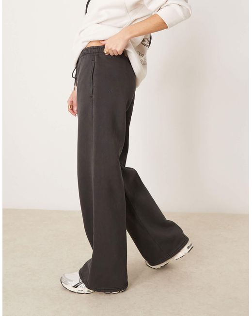 Abercrombie & Fitch Natural – essential – weit geschnittene jogginghose