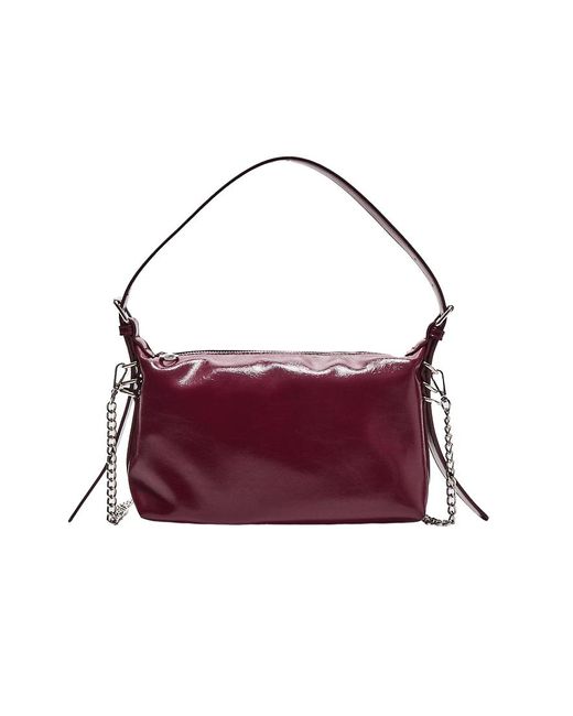 Stradivarius Schoudertas Met Band in het Purple