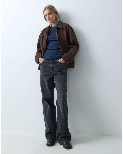 Gap Brown Woven Barn Jacket