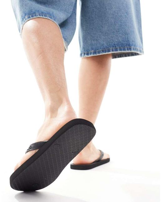 Jack & Jones Blue Logo Flip Flop for men