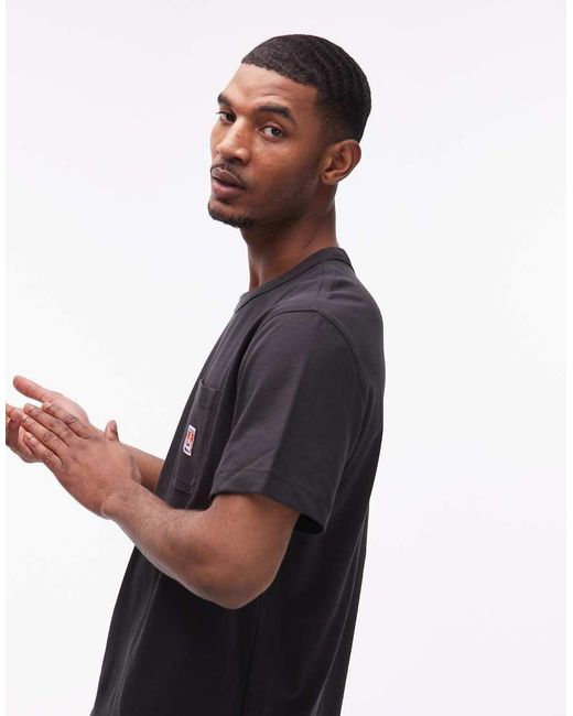 Wrangler Blue Pocket Tee for men