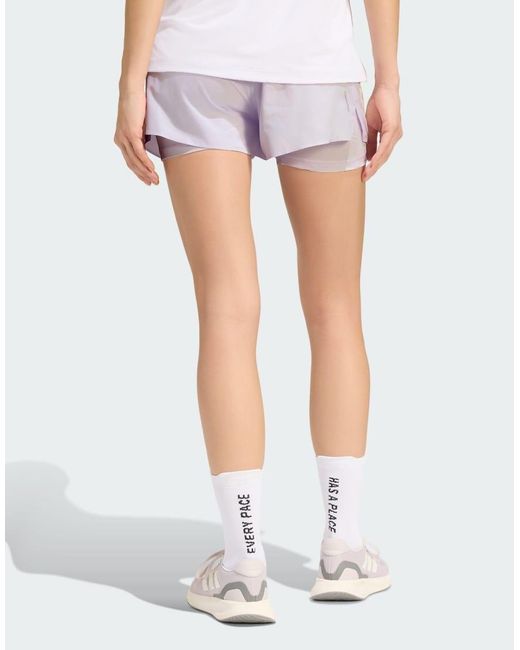 Adidas Originals White Adi365 Formotion 2in1 Shorts
