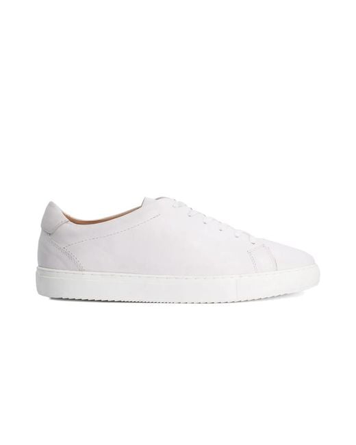 Dune White Trevons Trainers for men