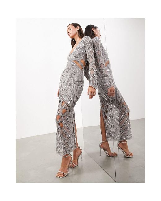 Plunge dress asos sale