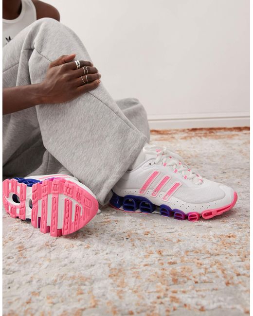 Adidas Originals Gray Megaride Trainers for men