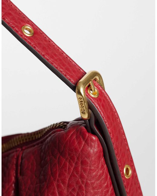 Mango Red Lässige schultertasche