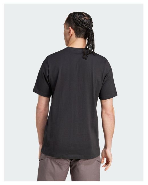 Adidas Originals Black Adidas Terrex Graphic United By Summits T-shirt for men