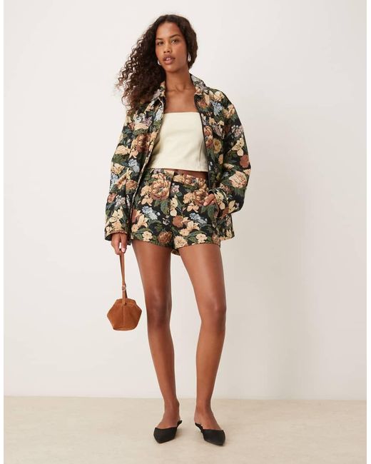 ASOS Multicolor Knicker Shorts Co-Ord