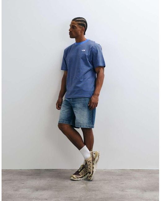 The North Face Blue Vista Stripe T-Shirt for men