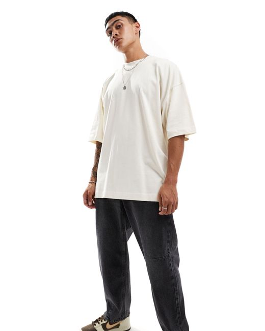 ASOS Gray Extreme Oversized T-shirt for men