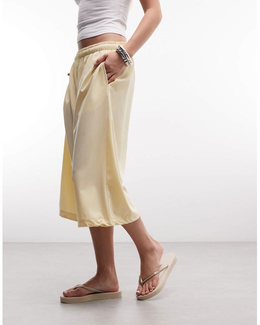 Collusion Natural 3/4 Nylon Capri
