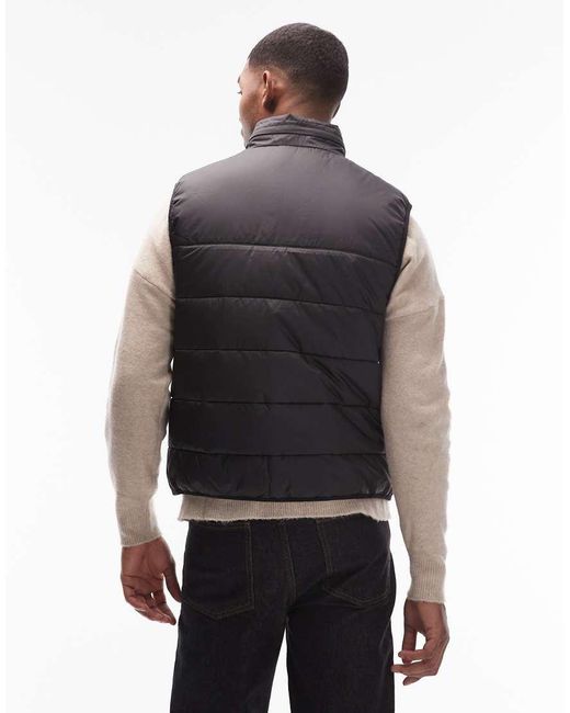 Lacoste Gray Hooded Vest for men