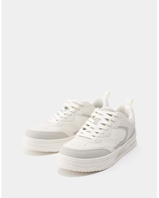 Stwd di Pull&Bear in White da Uomo