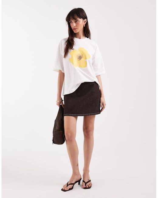 Never Fully Dressed White Cotton T-shirt