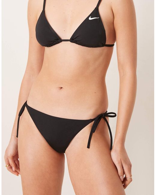 Nike Black Nike Essential String Bikini Bottom