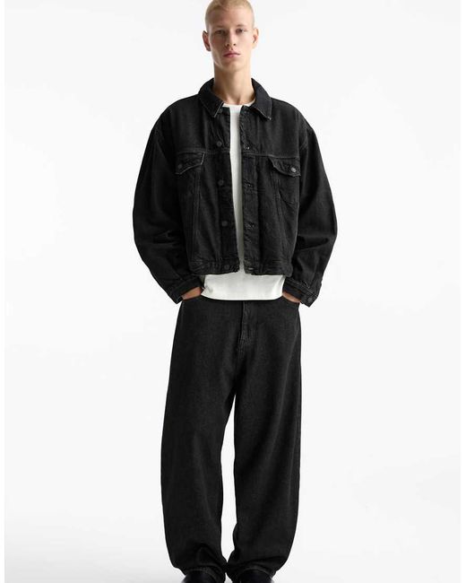 Pull&Bear Denim Jeans in het Black voor heren