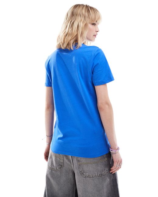 SELECTED Blue Jesmine Crew Neck T-shirt