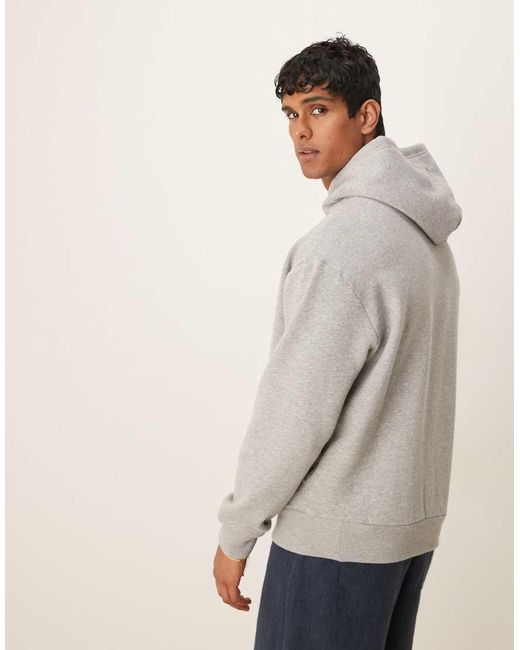 Sudadera Gris Jaspeado Con Capucha Y Logo Delantero De La Colección Cápsula Wimbledon De Polo Ralph Lauren de hombre de color Gray