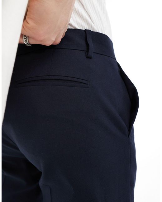 Pantalon slim élégant ASOS pour homme en coloris Blue