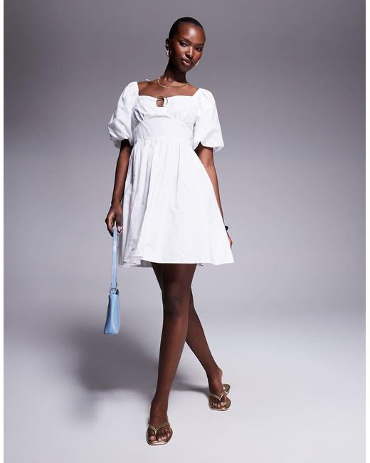 Vestito Corto di River Island in White