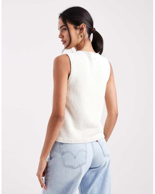 Canotta di Levi's in White