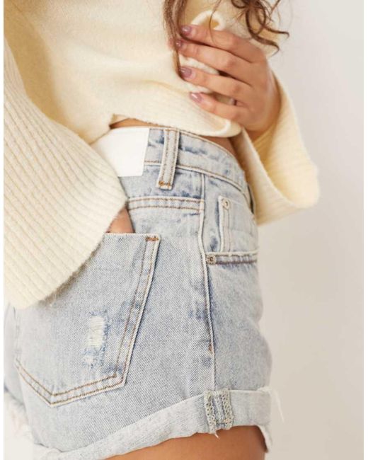 Glamorous Natural Denim Shorts