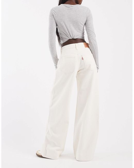 Middy - jean ample Levi's en coloris White