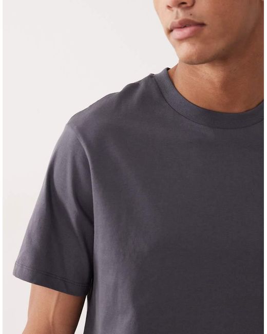 ASOS Blue Essentials Regular Fit T-shirt for men