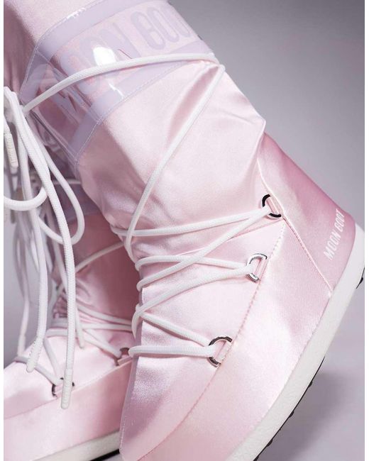 Moon Boot Purple Moonboot Icon High Pearly Snowboot