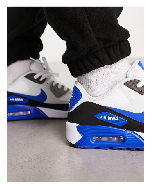 Air max 90 - baskets - et bleu Nike pour homme en coloris Noir | Lyst