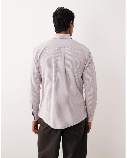 Mango Red 100% Cotton Shirt for men