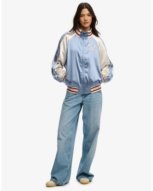 Superdry Blue Suika Track Jacket