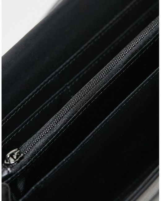 French Connection Black Classic Fold Purse
