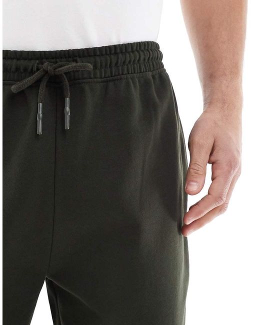 ASOS White Essential Tapered joggers for men