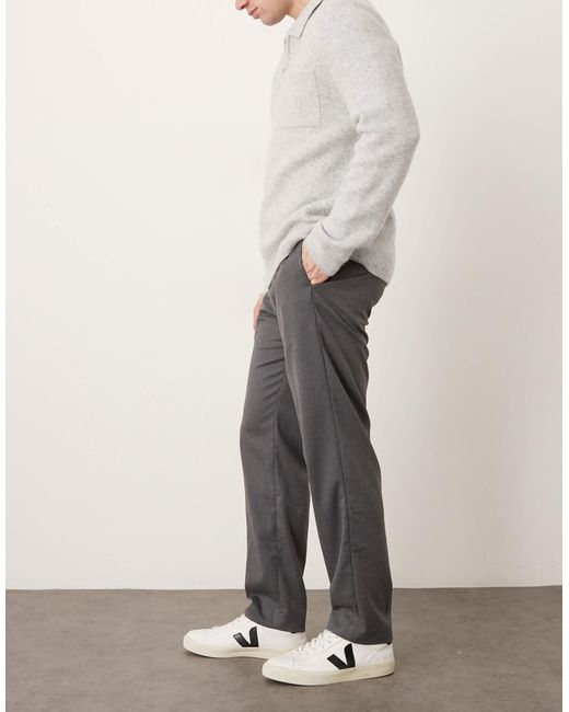 Pantalon classique élégant Mango pour homme en coloris Gray