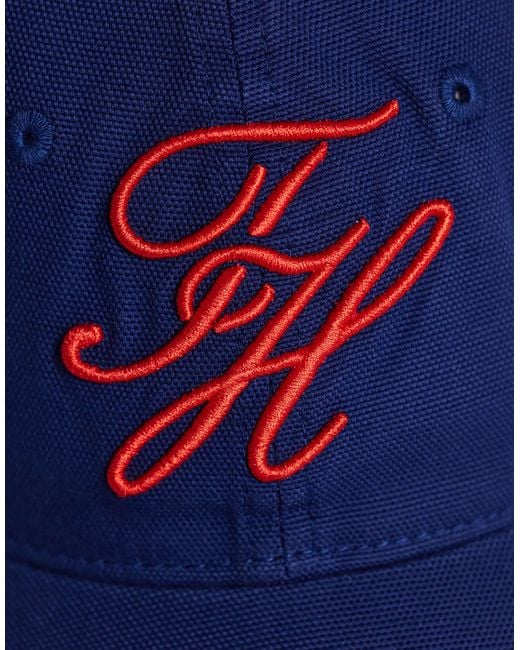 Tommy Hilfiger Blue Script Logo Cap for men