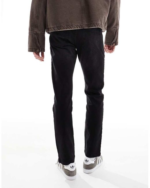 Only & Sons White Weft Regular Fit Jeans for men