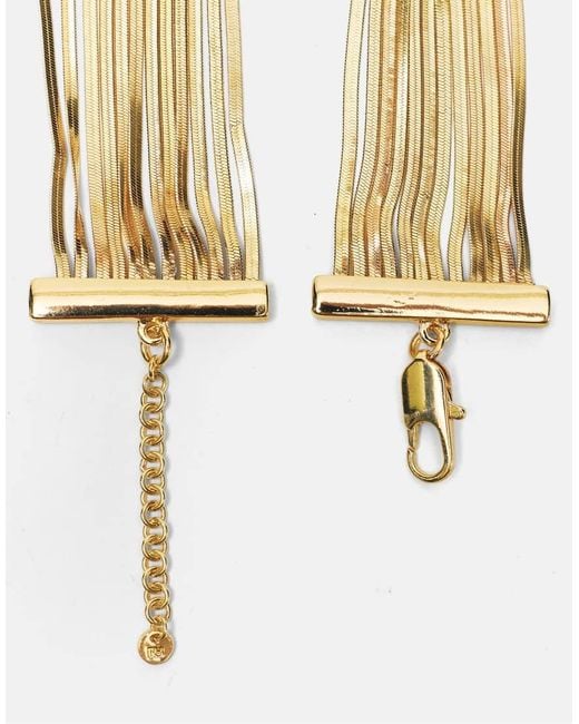 Pull&Bear Natural Multi-Strand Necklace