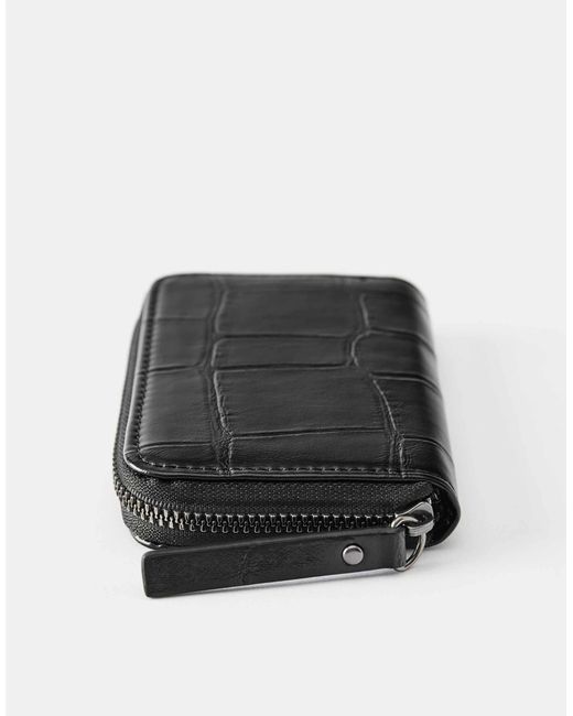 Portefeuille texturé Pull&Bear en coloris Black