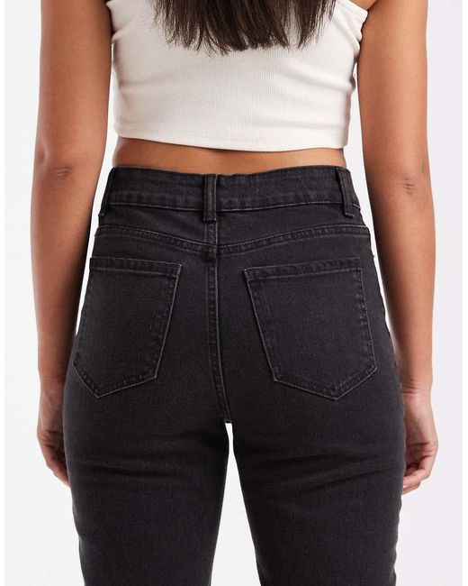 New Look Black Mom Jean