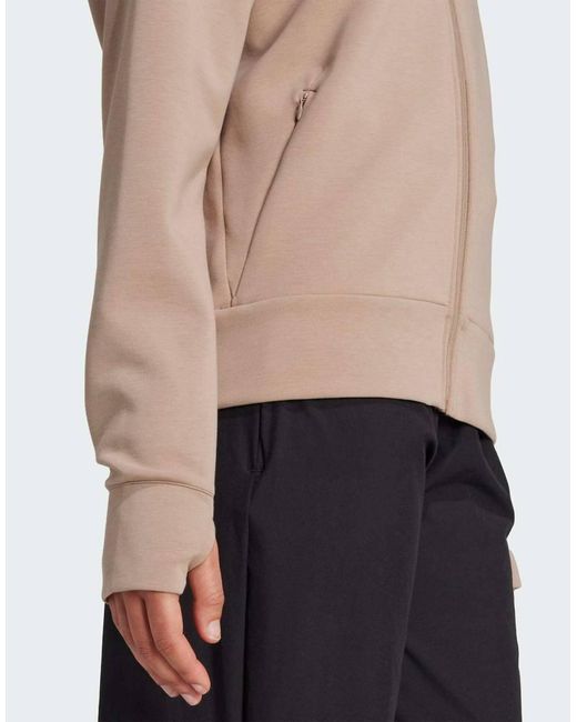 Adidas Originals Natural Designed 4 Training Full-Zip Hooded Sweatshirt
