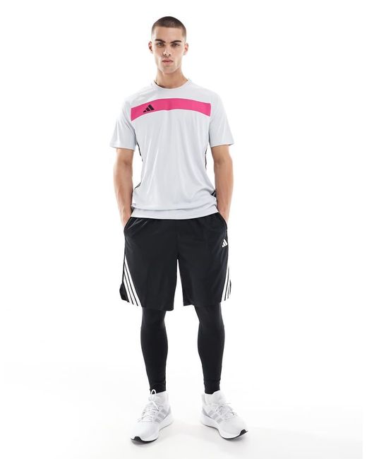 Adidas Originals Blue Adidas Training Tech-fit Cold Ready leggings for men