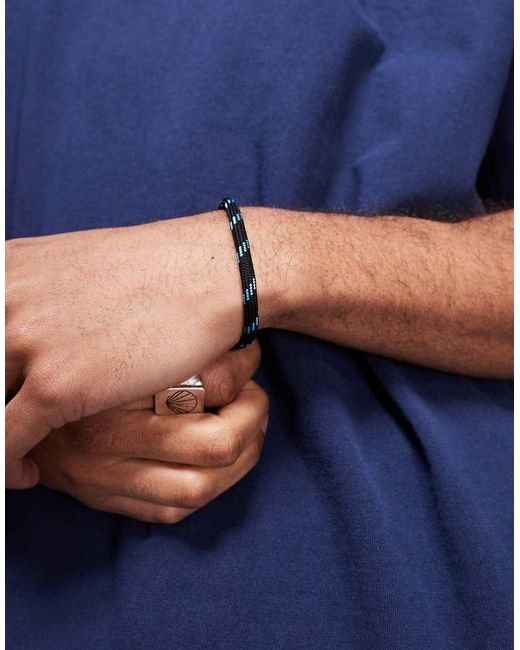 Bracciale di ASOS in Blue da Uomo