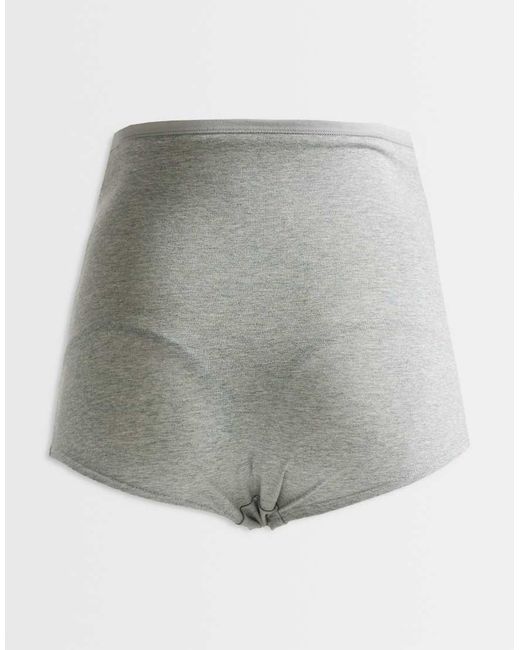 Lindex Gray Mom 3 Pack Of Maternity Briefs