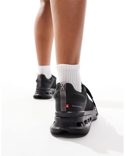 On Shoes Black On – cloudnova x training – sneaker ganz