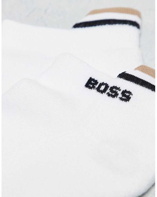 Iconic Loop di Boss in White da Uomo