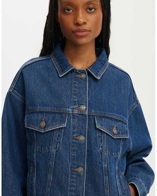 Cotton On Blue Original Denim Jacket